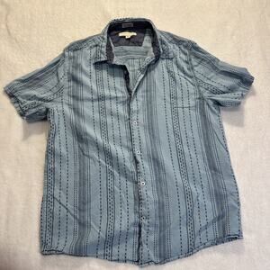 Tricots St Raphael Button Up Short Sleeve Men XL Blue Spring 2025 Collection
